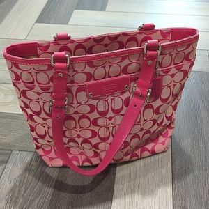 Pink Coach Purse